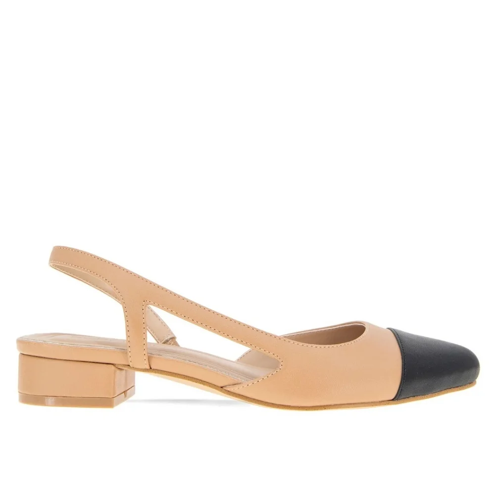 BCBGeneration Tillie Women's Cap Toe Slingback Pumps - Picture 2 of 5